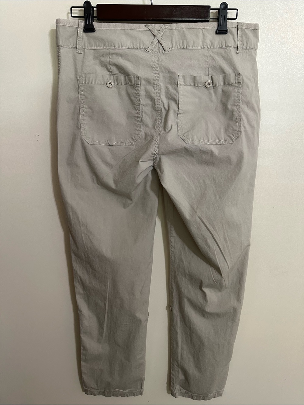 Eddie Bauer Light Beige Drawstring Chinos - Picture 4 of 7
